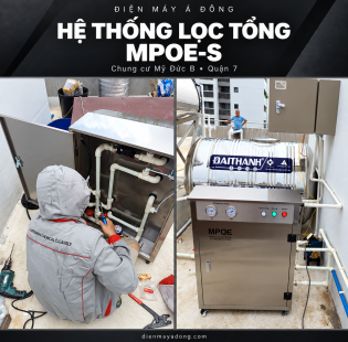 [QUẬN 7] Thi Công Lắp Đặt Hệ Thống Lọc Nước Tổng Tại Chung Cư Mỹ Đức B