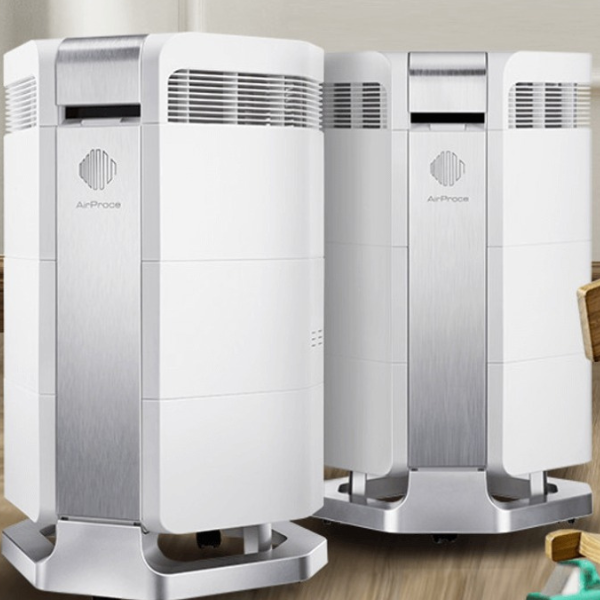 Máy lọc không khí AirProce AI-300, lọc bụi mịn, công nghệ màng lọc HEPA, vận hành êm ái.