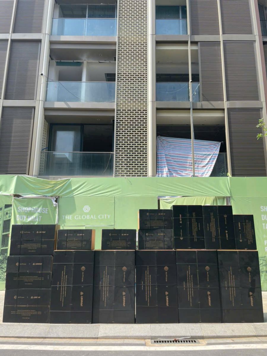 Thiết bị trước lắp đặt